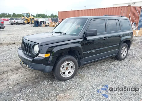 2015 Jeep Patriot Sport z USA, uszkodzony, nr VIN 1C4NJRBB9FD130656